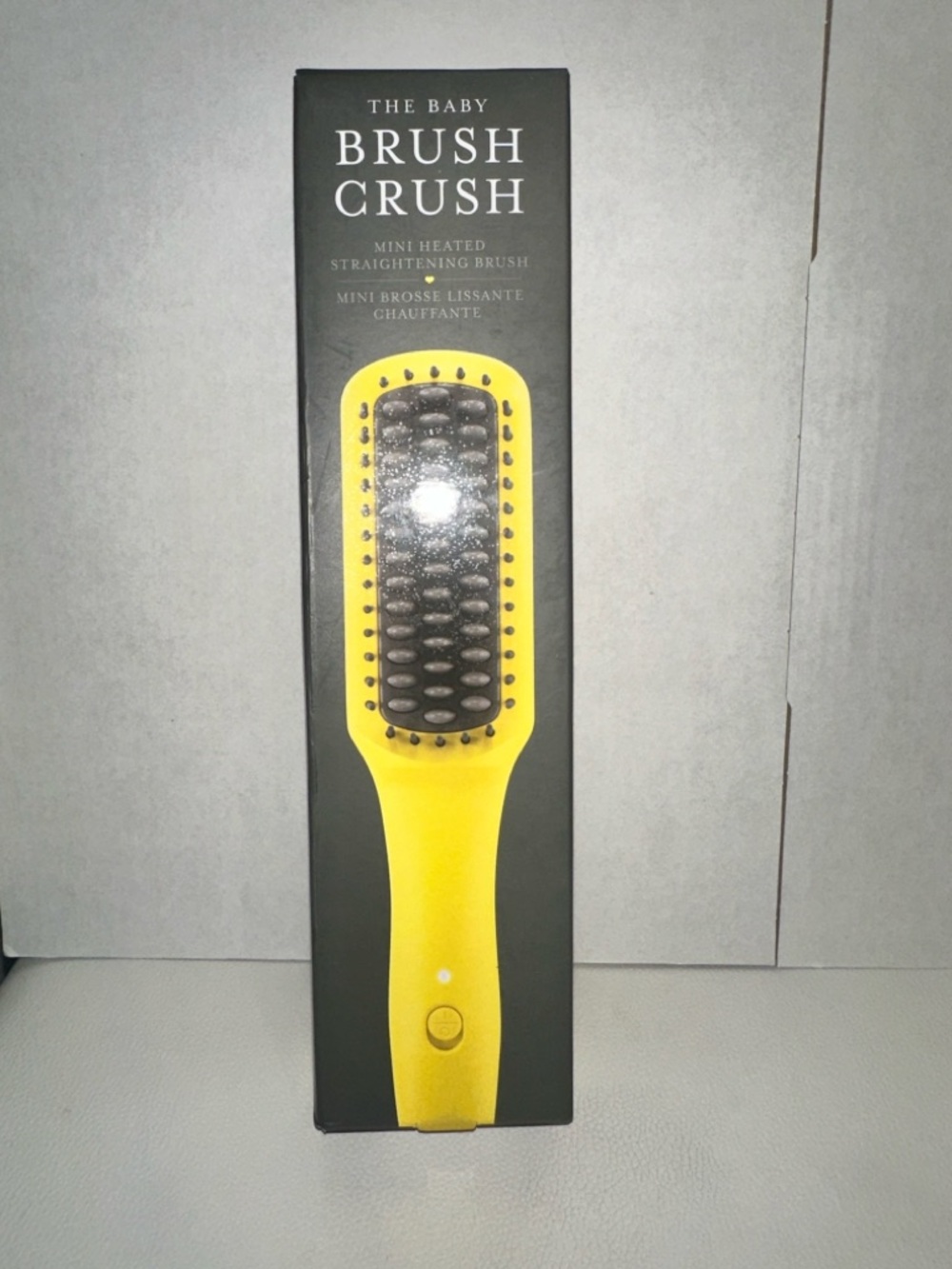 Drybar Brush Crush Mini Heated Straightening Brush - Yellow